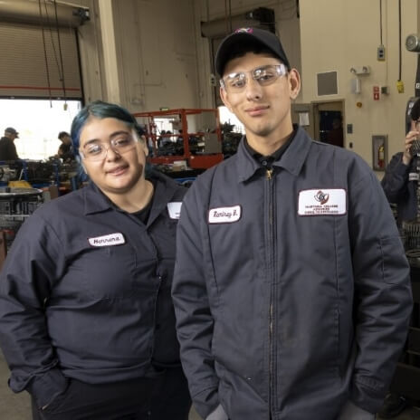 Mechanic students